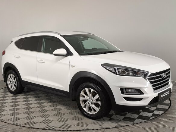 2019 Hyundai Tucson III Рестайлинг, белый, 2430000 рублей - вид 2