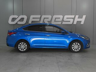 2018 Hyundai Solaris II, синий, 1579000 рублей, вид 5