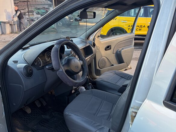 2008 Renault Logan I, серый, 300000 рублей - вид 14