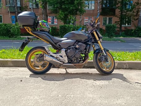 2013 Honda CB 600F Hornet, золотистый, 700000 рублей, вид 5
