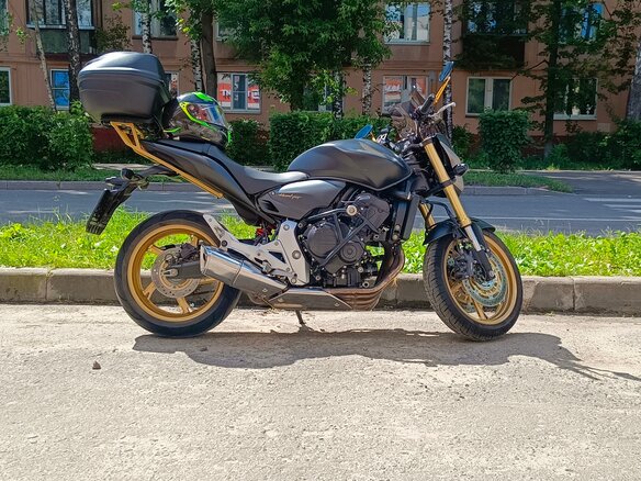 2013 Honda CB 600F Hornet, золотистый, 700000 рублей - вид 4