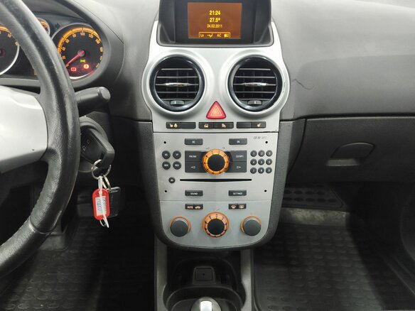2011 Opel Corsa D Рестайлинг II, серебристый - вид 15