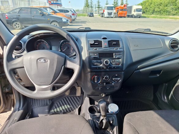 2020 Lada (ВАЗ) Granta I Рестайлинг, коричневый, 580000 рублей - вид 10
