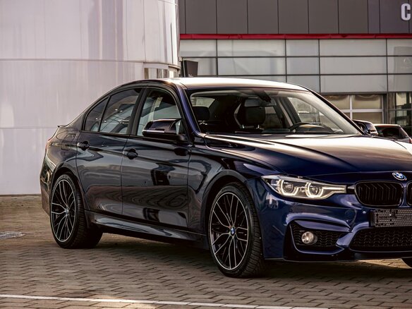 2018 BMW 3 серии 320i VI (F3x) Рестайлинг, синий, 2025000 рублей - вид 6