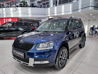 2017 Skoda Yeti I Рестайлинг, синий, 1600000 рублей, вид 1