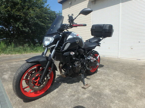 2019 Yamaha MT-07 (FZ-07), серый, 780000 рублей - вид 9