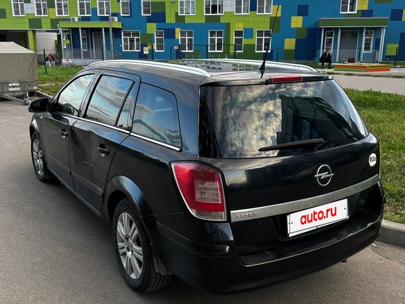 2011 Opel Astra H Рестайлинг, чёрный - вид 8