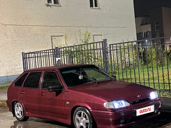 2005 Lada (ВАЗ) 2114, красный, 199000 рублей - вид 2