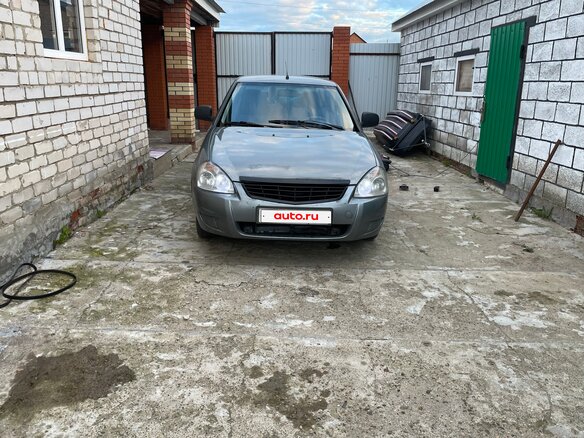 2011 Lada (ВАЗ) Priora I, зелёный, 154000 рублей - вид 4