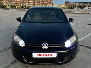 2012 Volkswagen Golf VI, чёрный, 725000 рублей, вид 1