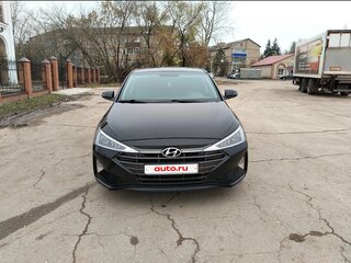 2019 Hyundai Elantra VI (AD) Рестайлинг, чёрный, 1200000 рублей, вид 2