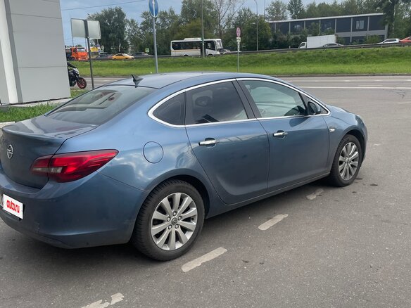 2012 Opel Astra J Рестайлинг, синий, 580000 рублей - вид 3