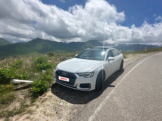2020 Audi A6 45 TDI V (C8), белый, 6300000 рублей, вид 1
