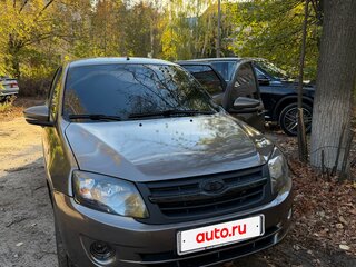 2015 Lada (ВАЗ) Granta I, коричневый, 450000 рублей, вид 1