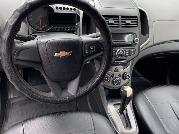 2012 Chevrolet Aveo II, синий, 495000 рублей - вид 9