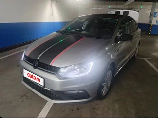 2016 Volkswagen Polo V Рестайлинг, серый, 1150000 рублей, вид 1