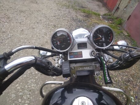 1987 Kawasaki VN750 Vulcan, чёрный, 350000 рублей, вид 5