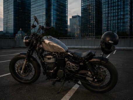 2024 Royal Enfield Bullet 350, серый, 280000 рублей, вид 2