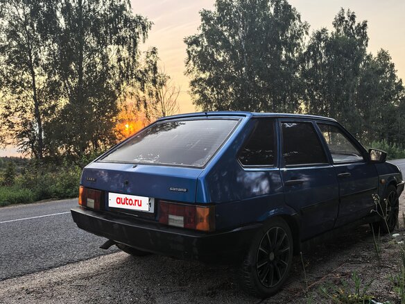 2003 Lada (ВАЗ) 2109 21093i, синий - вид 7