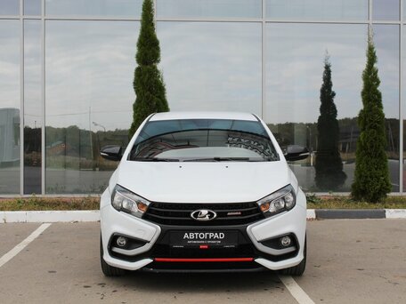 2020 Lada (ВАЗ) Vesta Sport I, белый, 1160000 рублей, вид 2