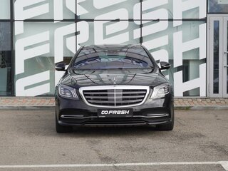 2019 Mercedes-Benz S-Класс 450 Long VI (W222, C217) Рестайлинг, чёрный, 6200000 рублей, вид 2