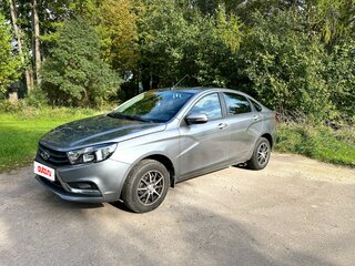 2017 Lada (ВАЗ) Vesta I, серый, 900000 рублей, вид 1