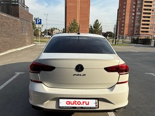 2020 Volkswagen Polo VI, белый, 1430000 рублей, вид 5