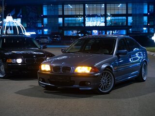 1999 BMW 3 серии 318i IV (E46), синий, 630000 рублей, вид 2