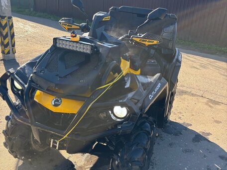 2013 BRP Can-Am Outlander X MR 650, жёлтый, 735000 рублей, вид 2
