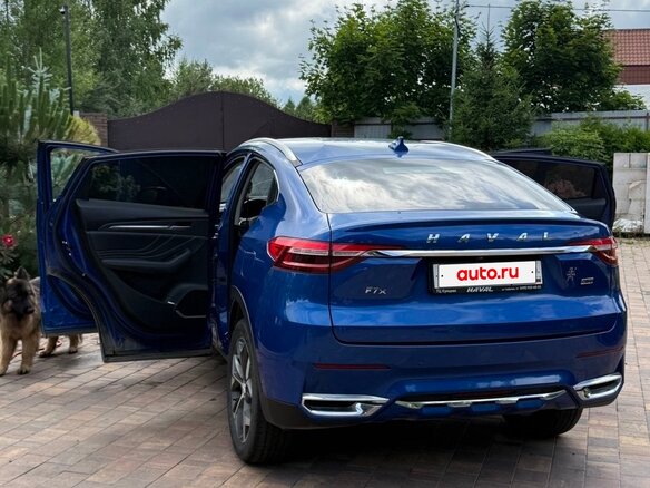 2021 Haval F7x I, синий, 1700000 рублей - вид 3