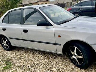 2009 Hyundai Accent ТагАЗ II, серый, 330000 рублей, вид 2