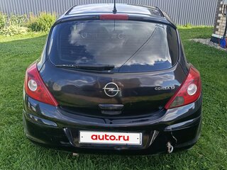 2006 Opel Corsa D, чёрный, 170000 рублей, вид 4
