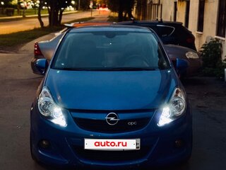 2008 Opel Corsa OPC D, чёрный, 730000 рублей, вид 1