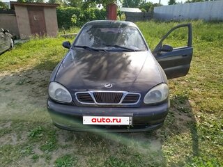 2007 ЗАЗ Sens, чёрный, 80000 рублей, вид 1