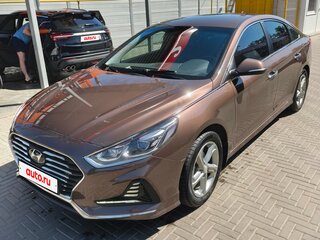2019 Hyundai Sonata VII (LF) Рестайлинг, золотистый, 1500000 рублей, вид 1