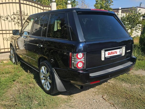 2009 Land Rover Range Rover Supercharged III Рестайлинг 2, синий, 1950000 рублей - вид 4