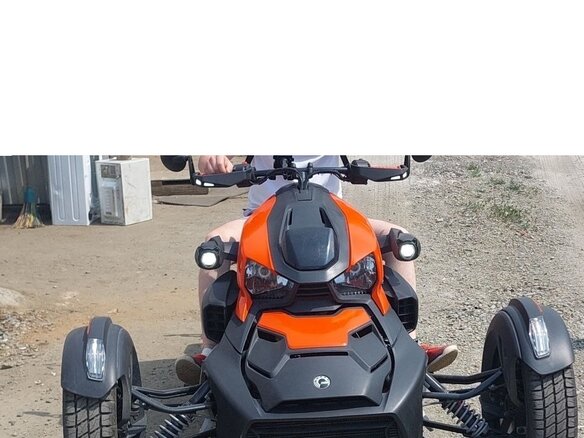 2021 BRP Can-Am Ryker, чёрный, 1100000 рублей