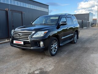 2012 Lexus LX 570 III Рестайлинг, чёрный, 3100000 рублей, вид 1