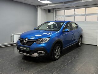 2019 Renault Logan Stepway II Рестайлинг, синий, 1295000 рублей, вид 1
