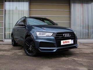 2017 Audi Q3 I (8U) Рестайлинг, синий, 2970000 рублей, вид 3