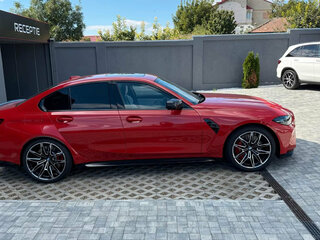 2025 BMW M3 Competition Package VI (G80) Рестайлинг, красный, 15760000 рублей, вид 4
