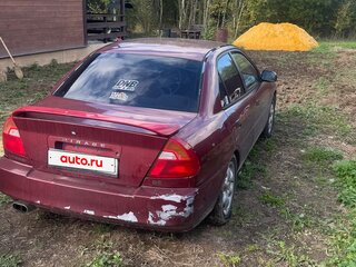 2000 Mitsubishi Mirage V, красный, 185000 рублей, вид 3