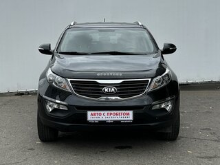 2013 Kia Sportage III, чёрный, 1140000 рублей, вид 2