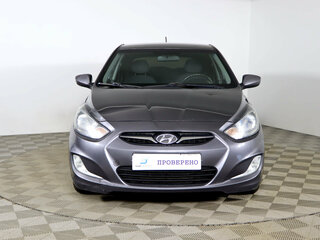 2012 Hyundai Solaris I, серый, 699990 рублей, вид 2