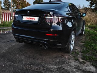 2009 BMW X6 50i 6-speed I (E71), чёрный, 1500000 рублей, вид 4
