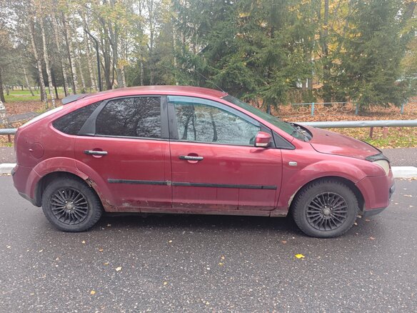 2007 Ford Focus II, пурпурный, 280000 рублей - вид 4