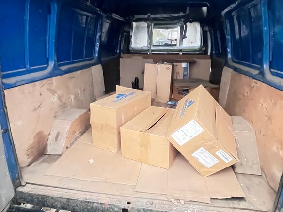 2000 Ford Transit, синий, 230000 рублей - вид 6