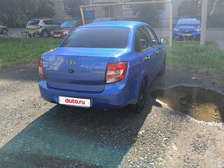 2018 Lada (ВАЗ) Granta I, синий, 380000 рублей, вид 4
