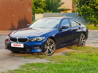 2019 BMW 3 серии 330d xDrive VII (G2x), синий, 4299000 рублей, вид 5