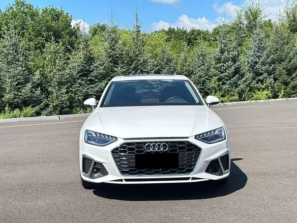 2022 Audi A4 35 TFSI Long V (B9) Рестайлинг, белый, 2900000 рублей - вид 2